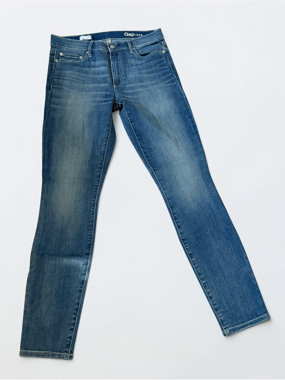 Gap True Skinny Blue Jeans Size 30R